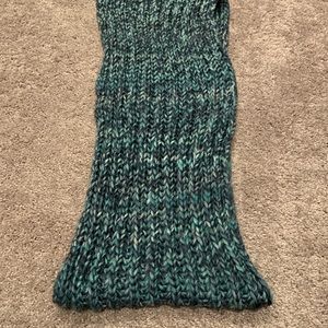 Teal Infinity Scarf